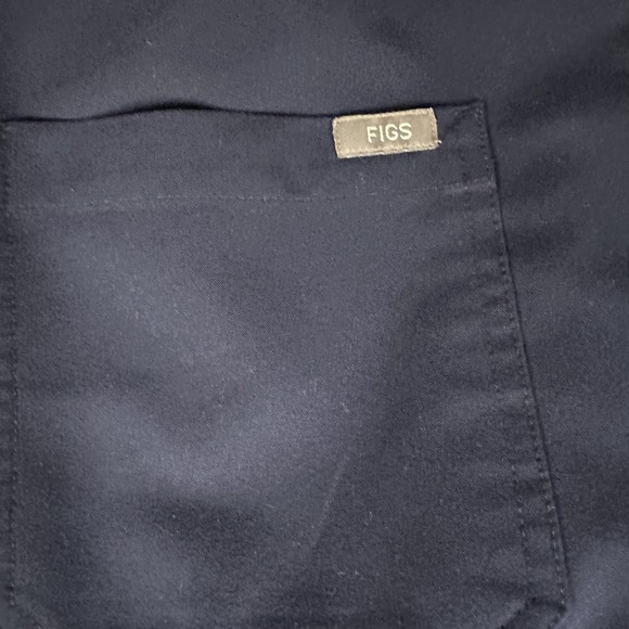 FIGS Technical Collection Pants Mens Large Blue Scrub Drawstring Workwear Pocket - Picture 12 of 12